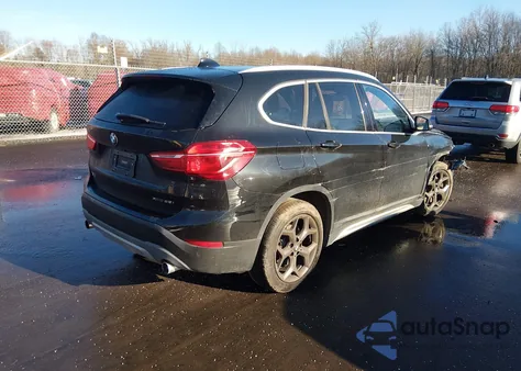 2019 BMW X1 xDrive28I z USA, uszkodzony, nr VIN WBXHT3C50K3H36236